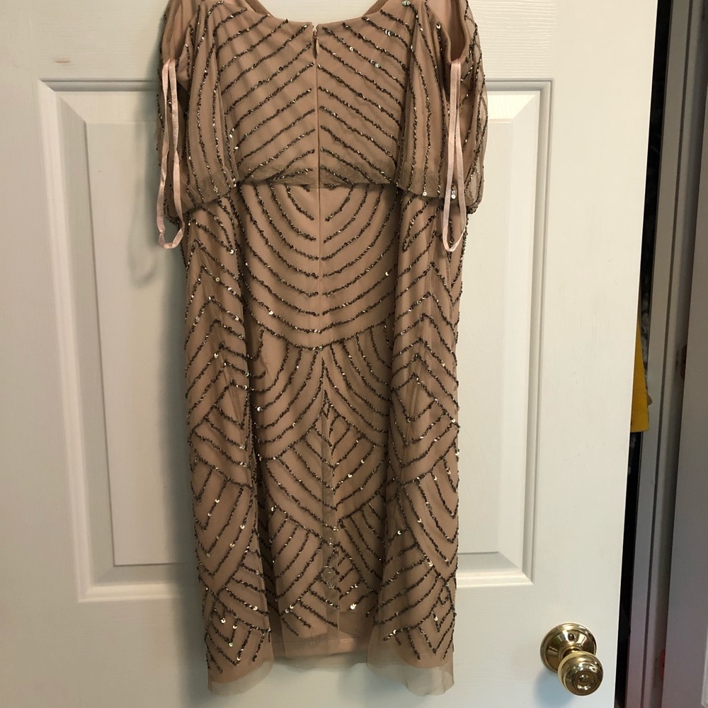 Adrianna Papell sequined mini dress - Picture 3 of 3
